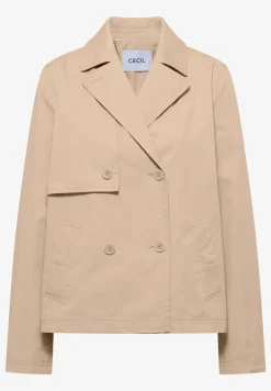 Korte trenchcoat