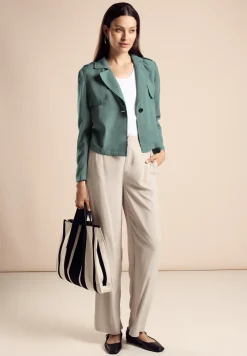 Korte trenchcoat