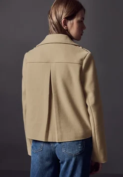 Korte trenchcoat