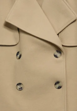 Korte trenchcoat