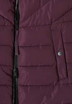 Lang gewatteerd vest
