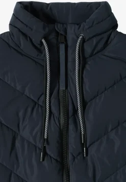Lang gewatteerd vest
