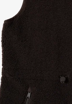 Lang teddy vest