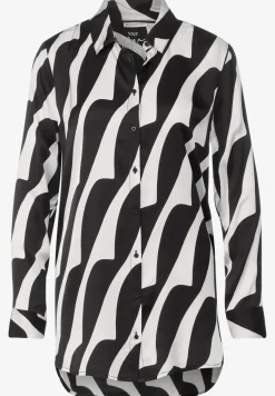 Lange blouse met print