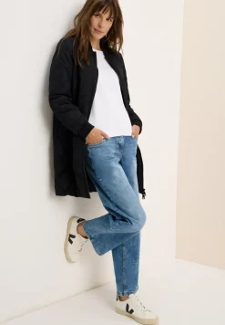 Lange gewatteerde blouson