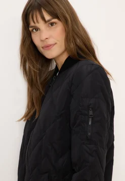 Lange gewatteerde blouson
