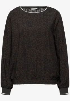Leo blouse met taping details