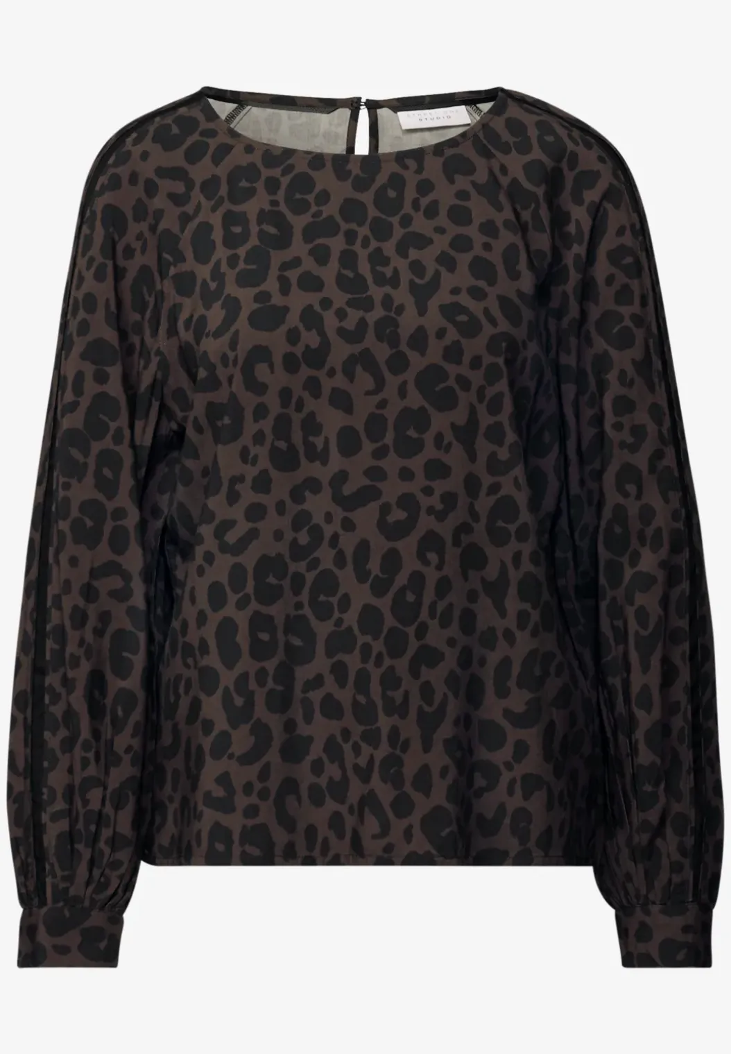 Leo raglan blouse met tape