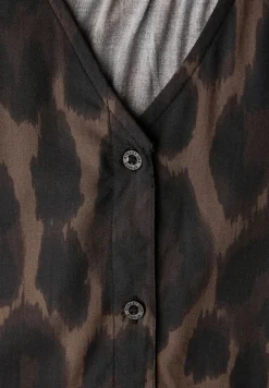 Leo V-hals blouse