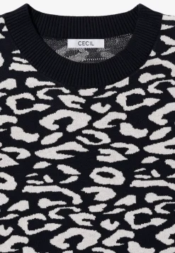 Leo jacquard trui