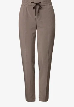 Lichtgewicht jacquard broek