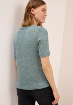 Lichtgewicht Shirt met gebreide look