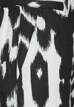Linnen broek met print
