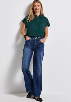 Linnen mix overhemd blouse