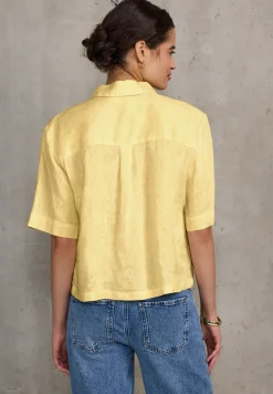 Linnen overhemd blouse