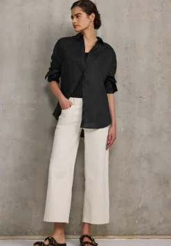 Linnen overhemd blouse