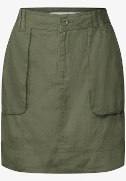 Linnen rok in cargolook