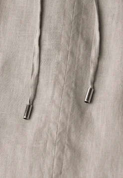 Linnen tuniek met ruches