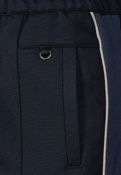 Loose fit broek met colourblock