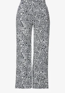 Loose fit broek met print