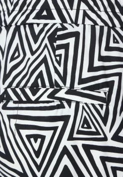 Loose fit broek met print