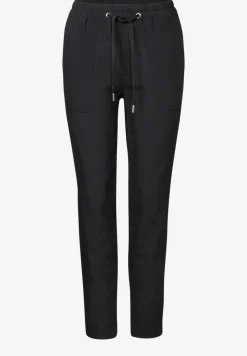 Loose Fit broek met structuur