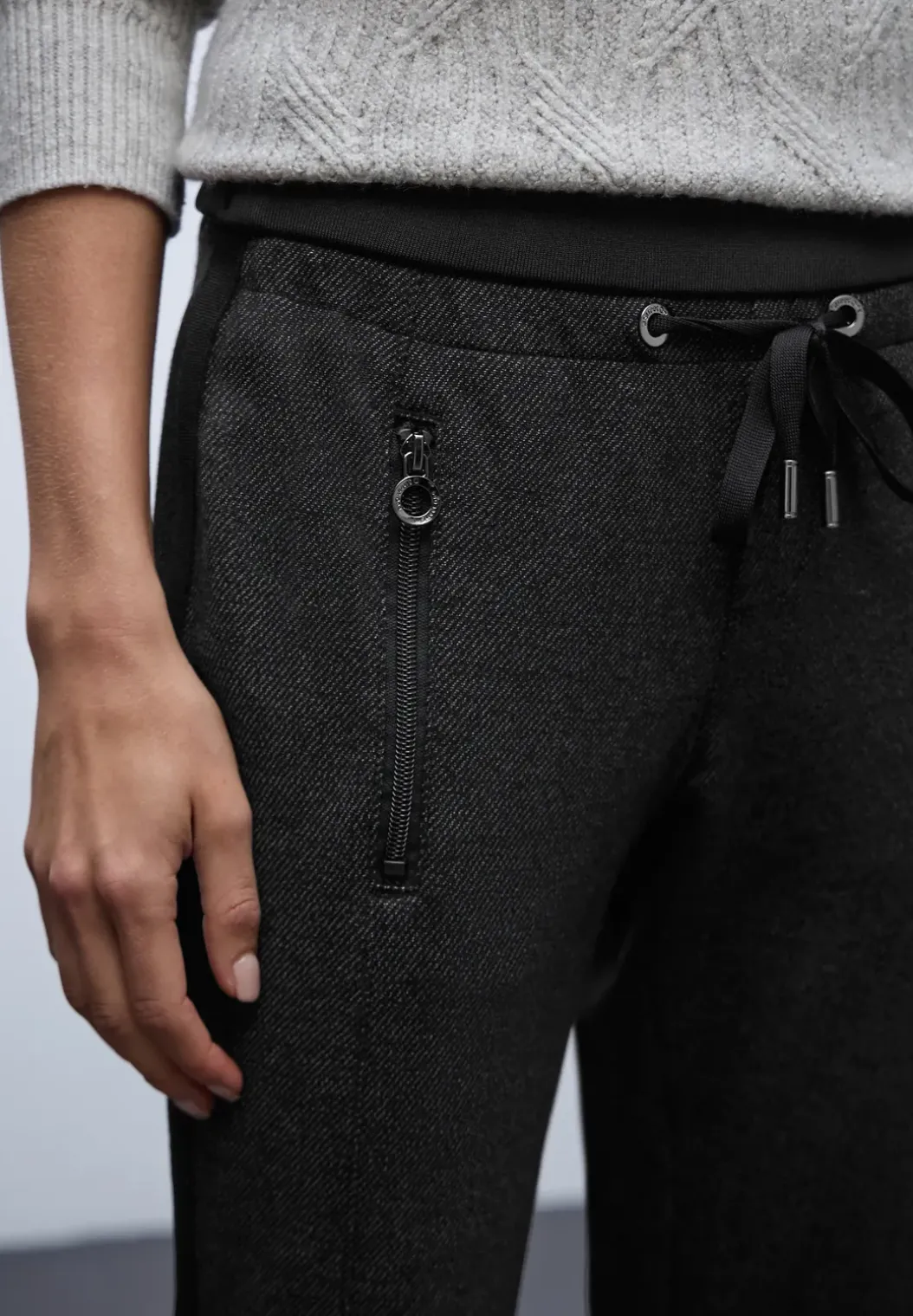 Loose Fit broek met tape