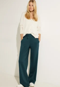 Loose fit jersey broek