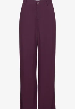 Loose fit viscose broek