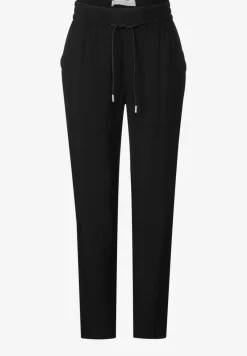 Loose fit viscose broek