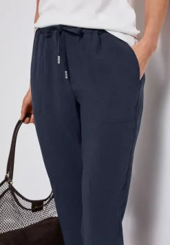 Loose Fit broek met structuur