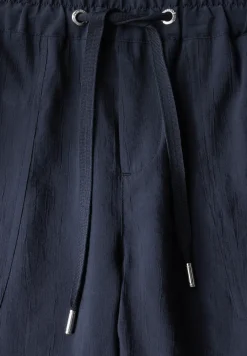 Loose Fit broek met structuur
