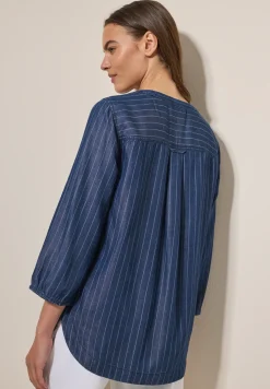Lyocell denim blouse