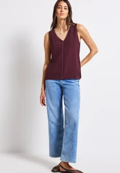 Materiaalmix top met tape
