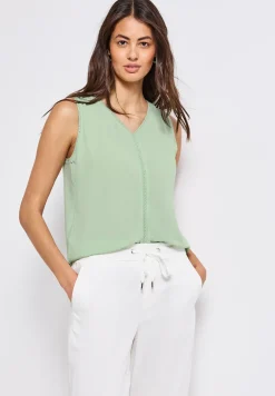 Materiaalmix top met tape
