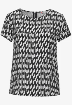 Materiaalmix T-shirt