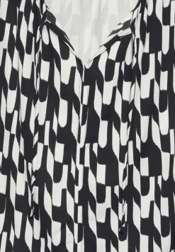 Materiaalmix T-shirt