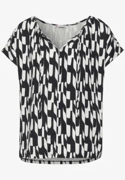 Materiaalmix T-shirt