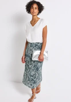 Mesh rok met patroon