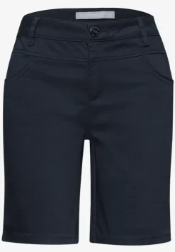 Mid Waist bermuda in satijnen look
