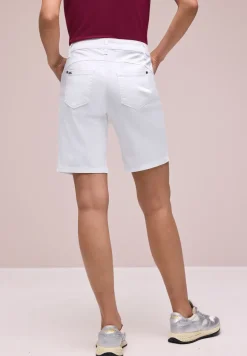 Mid Waist Bermuda in satijnlook