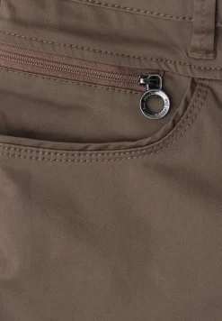 Mid Waist bermuda in satijnen look