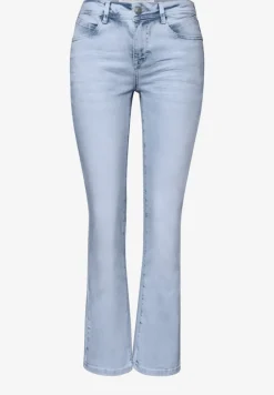 Mid Waist kick flare jeans in een Skinny Fit