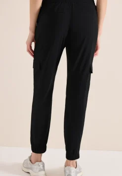 Mid Waist Slim Legs broek in cargo-look