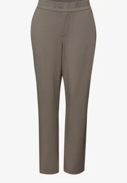 Mid Waist Slim Legs broek in Loose Fit