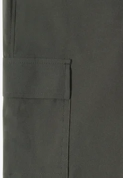 Mid Waist Slim Legs broek in cargo-look