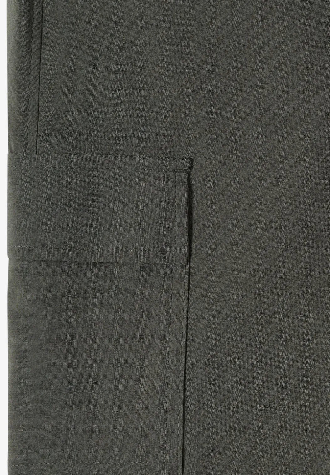 Mid Waist Slim Legs broek in cargo-look