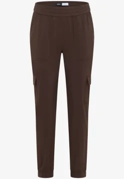 Mid Waist Slim Legs broek in cargo-look
