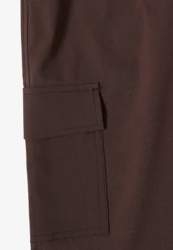 Mid Waist Slim Legs broek in cargo-look