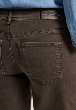 Mid Waist straight leg jeans in casual fit